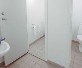 Svalehuset Wohnung Toilette